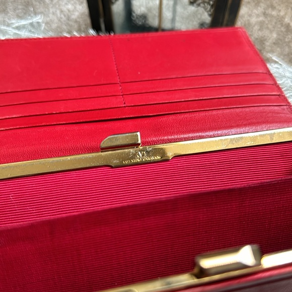 Valentino Garavani Red Leather Wallet - Picture 7 of 10